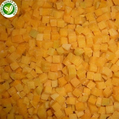Labu Potong Dadu Beku IQF untuk Ritel dan Jasa Makanan